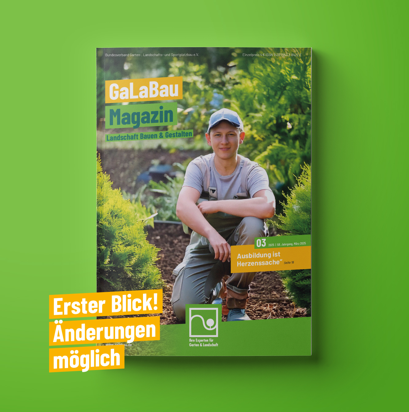 Aus „Landschaft Bauen & Gestalten“ wird „GaLaBau-Magazin“